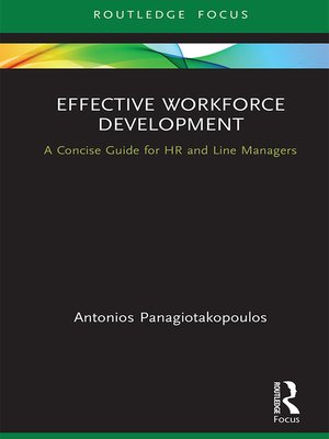 cover image of Effective Workforce Development
